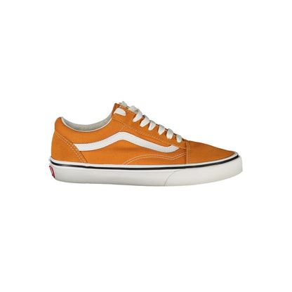 Sneakers by Vans for women in polyester orange presents a sumptuous silhouette, artfully capturing the essence of the Women's Fashion Polyester Sneakers with its sumptuous fashion style design.