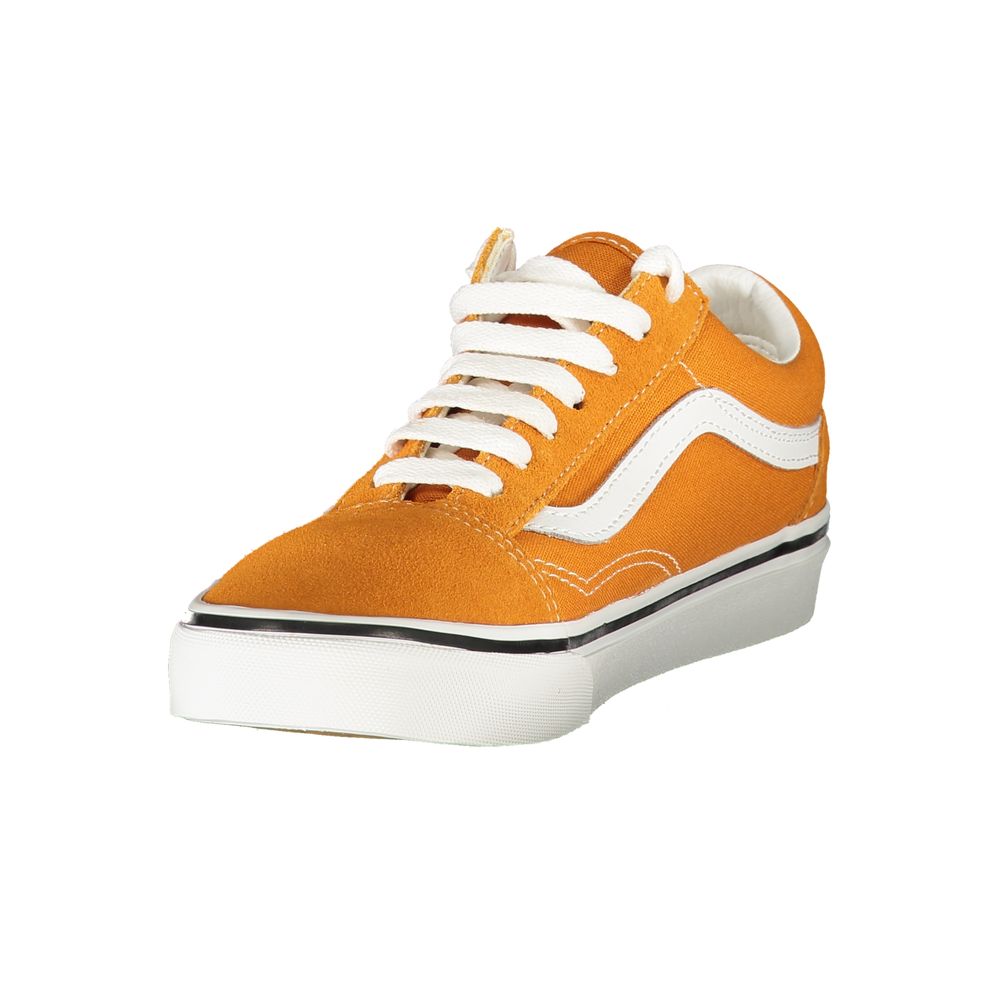 Sneakers by Vans for women in polyester orange features an sumptuous design from the Women's Fashion Polyester Sneakers collection, highlighting a sumptuous fashion style for a premium, high-fashion look.