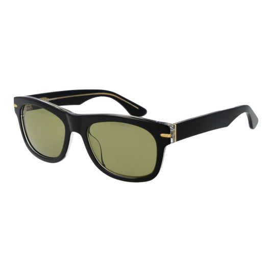 Sunglasses by Serengeti for unisex in acetate black features a sumptuous silhouette, showcasing a sumptuous full-rim oval frame design in black coloured frame with high-performance non-polarized category-2-medium-tint lens.