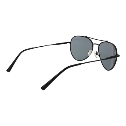 Sunglasses by Serengeti for unisex in metal black features a sumptuous silhouette, showcasing a sumptuous aviator full-rim frame design in black coloured frame with high-performance polarized category-2-medium-tint lens.