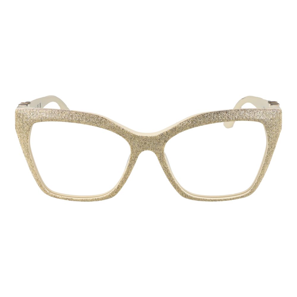 Eyeglasses Frames by Marciano by Guess for women in acetate gold features an refined silhouette, showcasing the refined gold coloured frame and sophisticated full-frame frame design.