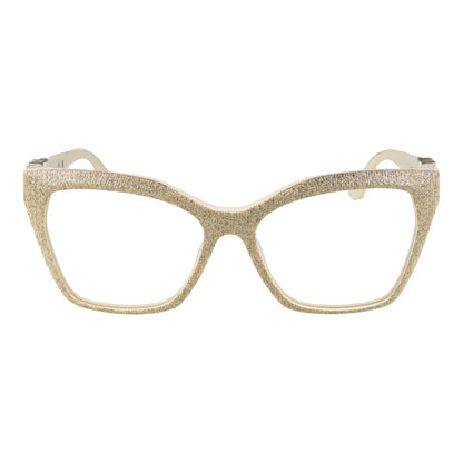Eyeglasses Frames by Marciano by Guess for women in acetate gold features an refined silhouette, showcasing the refined gold coloured frame and sophisticated full-frame frame design.