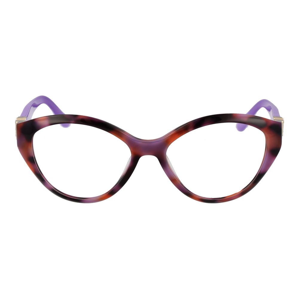 Eyeglasses Frames by Marciano by Guess for women in acetate purple showcases a refined full-frame frame design with a refined purple coloured frame finish for a refined and sophisticated look.