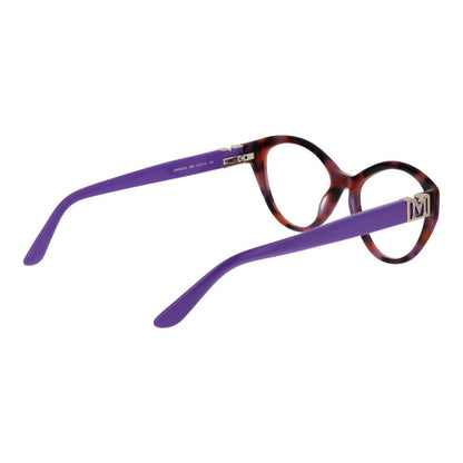 Eyeglasses Frames by Marciano by Guess for women in acetate purple features an refined silhouette, showcasing the refined purple coloured frame and sophisticated full-frame frame design.