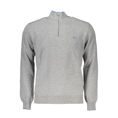 Sweater by Harmont & Blaine for men in fabric gray features an tactile silhouette, showcasing a sophisticated and tactile for a refined finish.