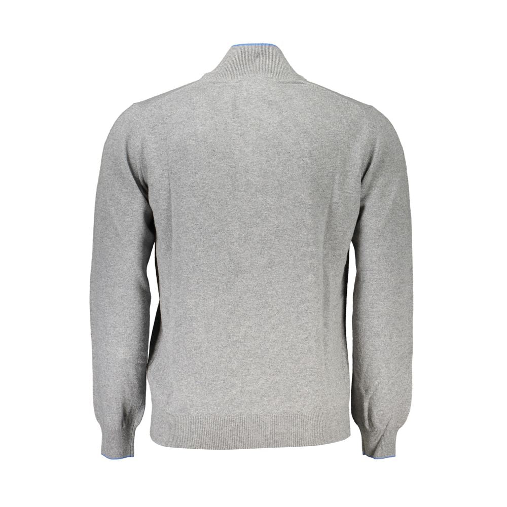 Sweater by Harmont & Blaine for men in fabric gray features an tactile silhouette, showcasing a sophisticated and tactile for a refined finish.