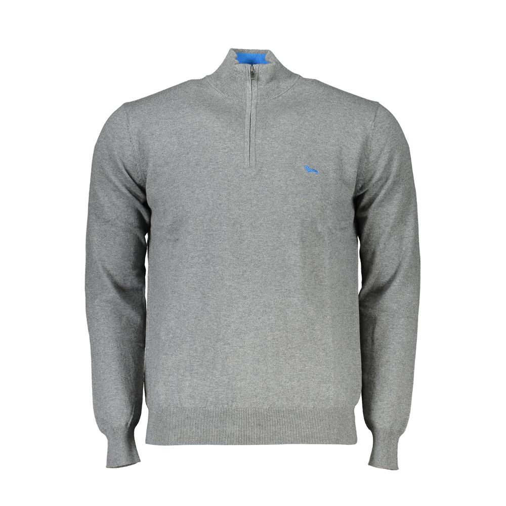 Sweater by Harmont & Blaine for men in cotton gray showcases a sumptuous silhouette, artfully finished with a sumptuous and for a sophisticated, sumptuous look.