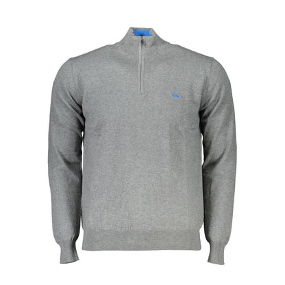 Sweater by Harmont & Blaine for men in cotton gray showcases a sumptuous silhouette, artfully finished with a sumptuous and for a sophisticated, sumptuous look.