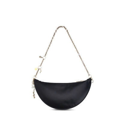 Shoulder Evening Clutch Bag by Chloé for women in bos taurus nappa leather black features a effortless chic silhouette with a secure , ample , and versatile shoulder-strap & detachable-strap for a effortless chic finish.