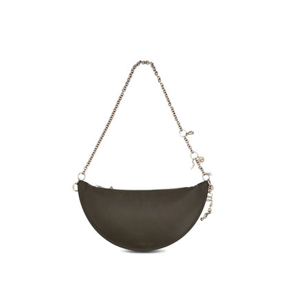 Evening Shoulder Bag by Chloé for women in bos taurus nappa leather black features a stately silhouette, showcasing a secure , ample , and stately shoulder-strap & detachable-strap for a stately finish.