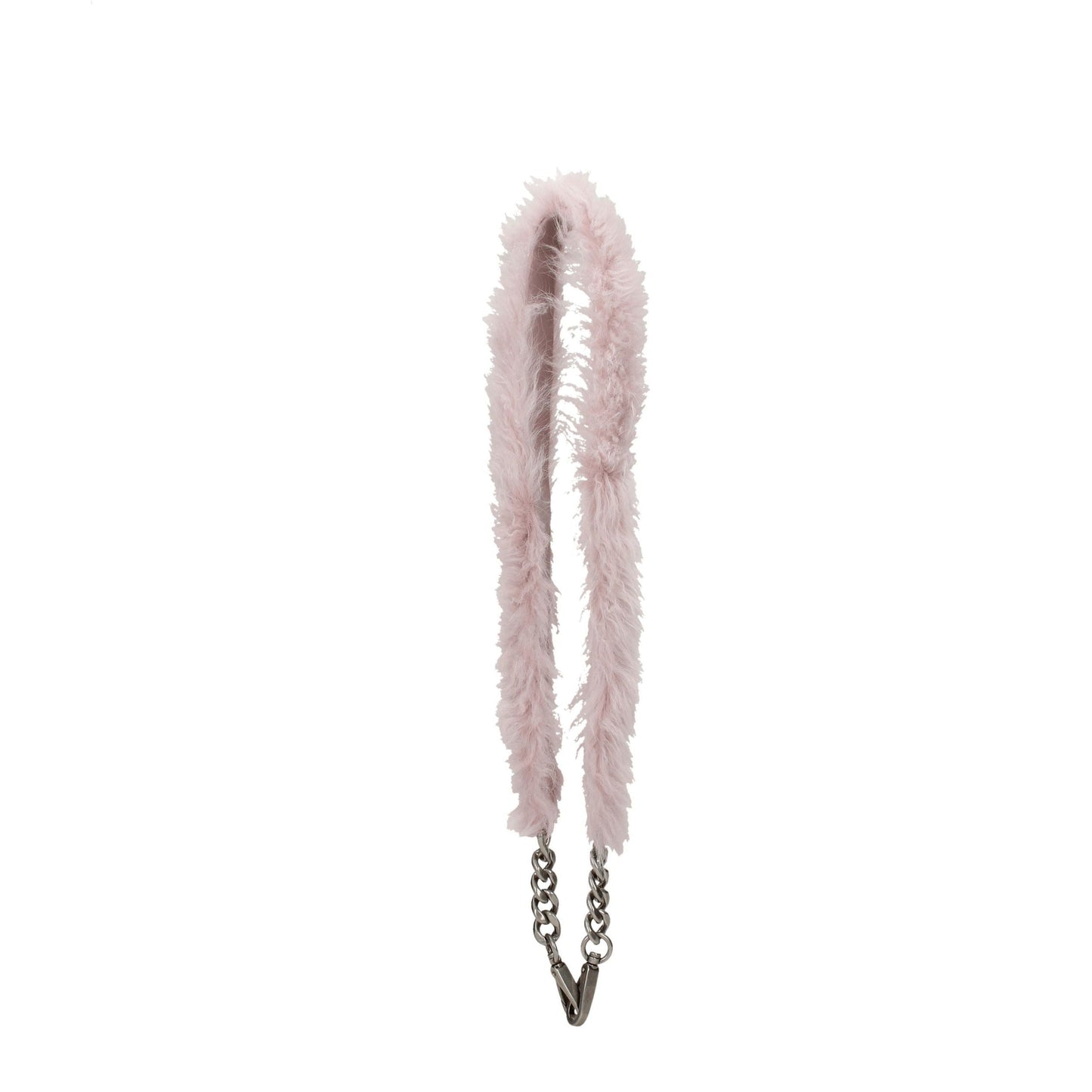 Shoulder Bag by Miu Miu for women in leather & fur pink & silver features a effortless chic silhouette with a secure hook, ample , and versatile shoulder-strap for a effortless chic finish.