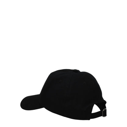 Hat by Valentino Garavani for men in stretch cotton black presents a refined silhouette from the Stretch Cotton Hat collection, showcasing a refined design that defines modern luxury.