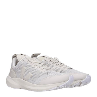 Sneakers by Veja for men in rubber & fabric gray & pearl presents a on trend silhouette from the Men's Fashion Rubber & Fabric Sneakers collection, showcasing a on trend fashion style for an elevated aesthetic.