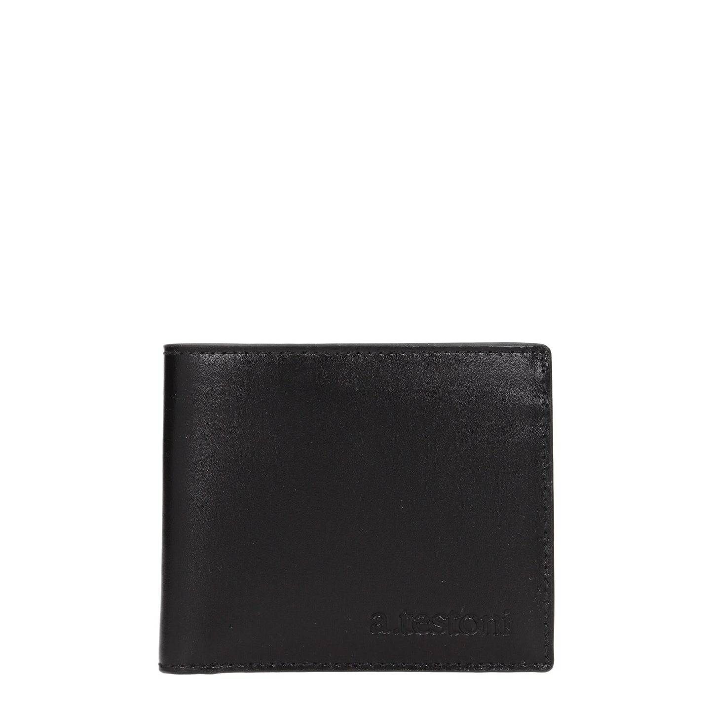 Cardholder Wallet by Testoni for men in leather black features a streamlined silhouette, showcasing the streamlined Leather Cardholder Wallet design with sophisticated card-organization coin-purse for a premium look.