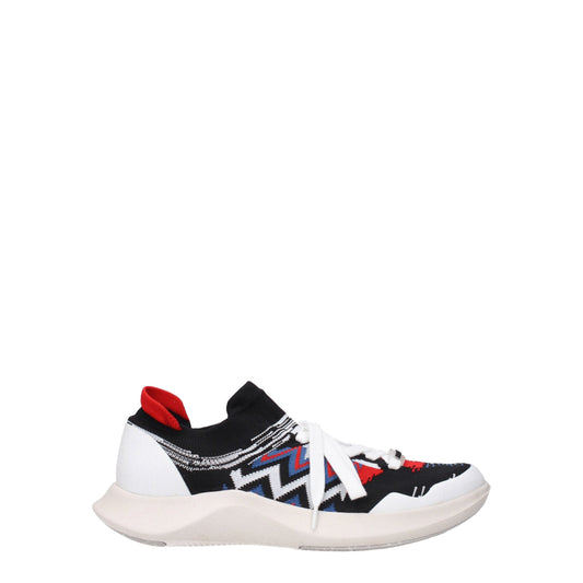 Sneakers by Missoni for women in rubber & fabric multicolor & red presents a sumptuous silhouette, artfully capturing the essence of the Women's Fashion Rubber & Fabric Sneakers with its sumptuous fashion style design.