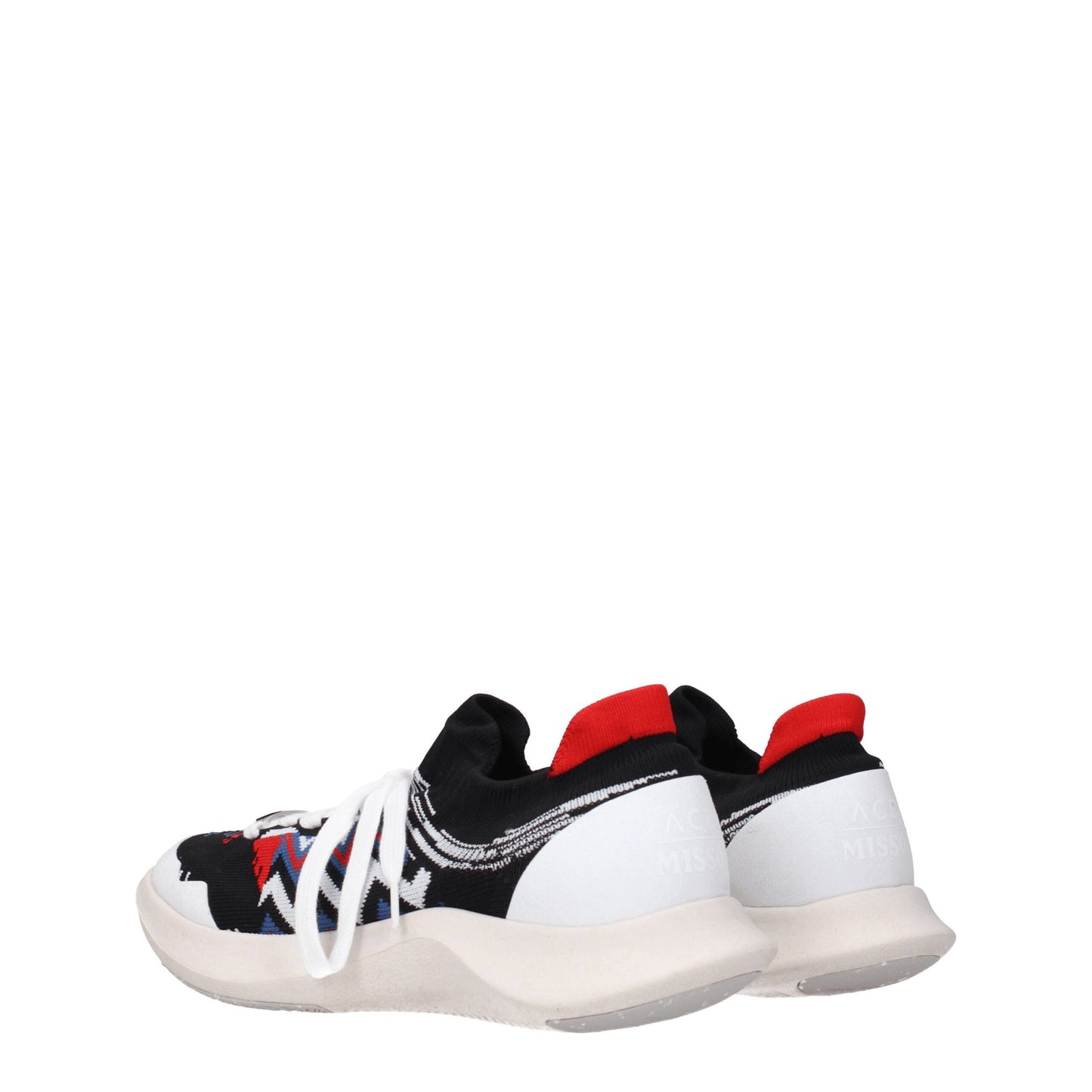 Sneakers by Missoni for women in rubber & fabric multicolor & red presents a on trend silhouette from the Women's Fashion Rubber & Fabric Sneakers collection, showcasing a on trend fashion style for an elevated aesthetic.