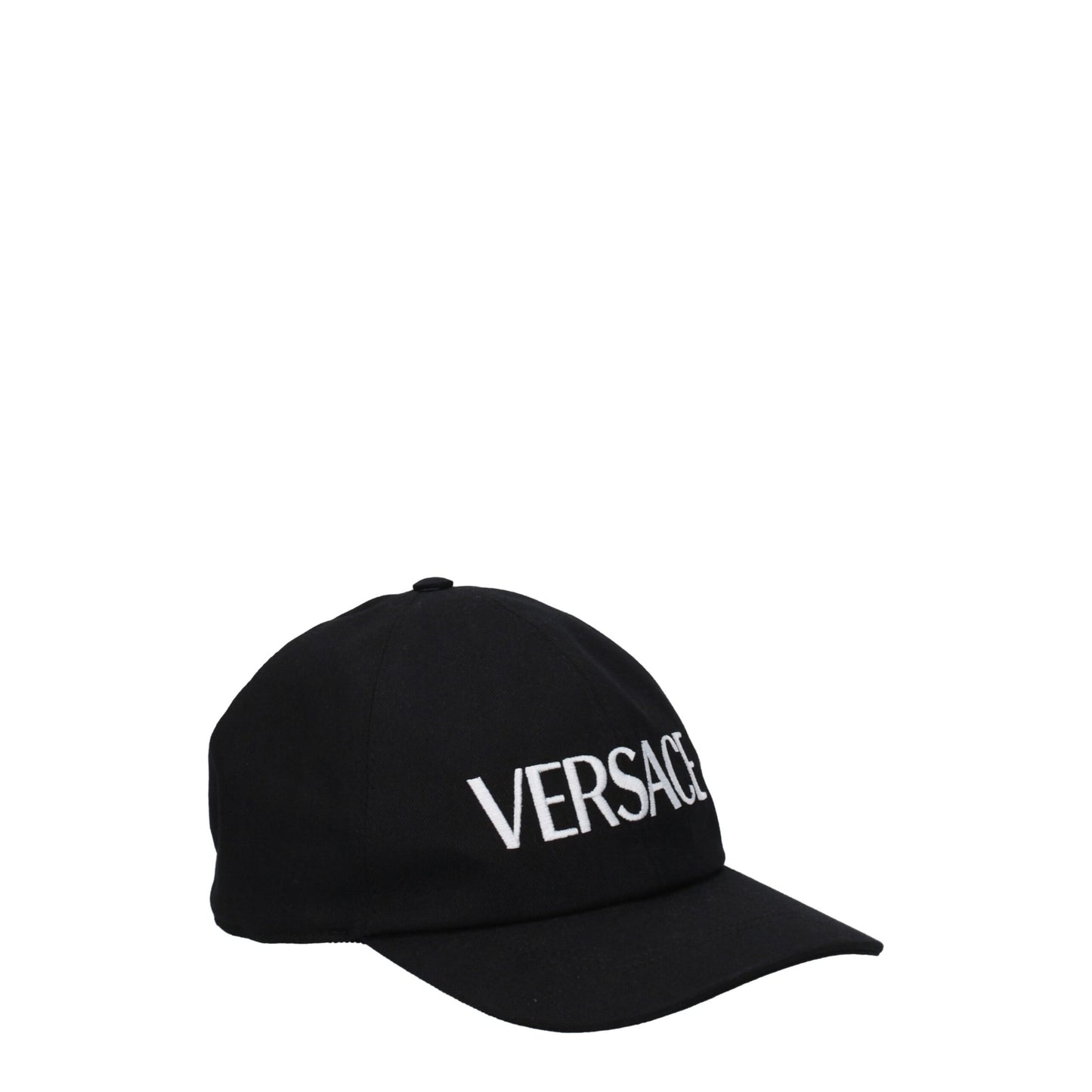 Hat by Versace for women in cotton black & white features an exquisite silhouette, showcasing the exquisite craftsmanship of this Cotton Hat.