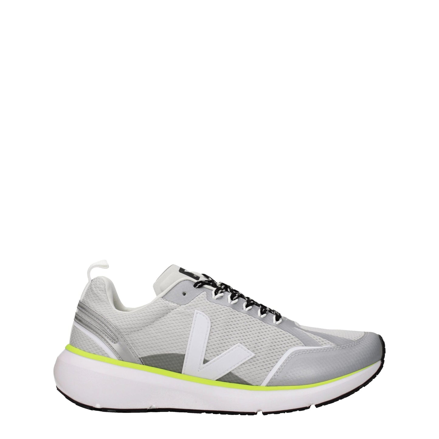 Sneakers by Veja for men in rubber & fabric gray & light-grey presents a on trend silhouette from the Men's Fashion Rubber & Fabric Sneakers collection, showcasing a on trend fashion style for an elevated aesthetic.