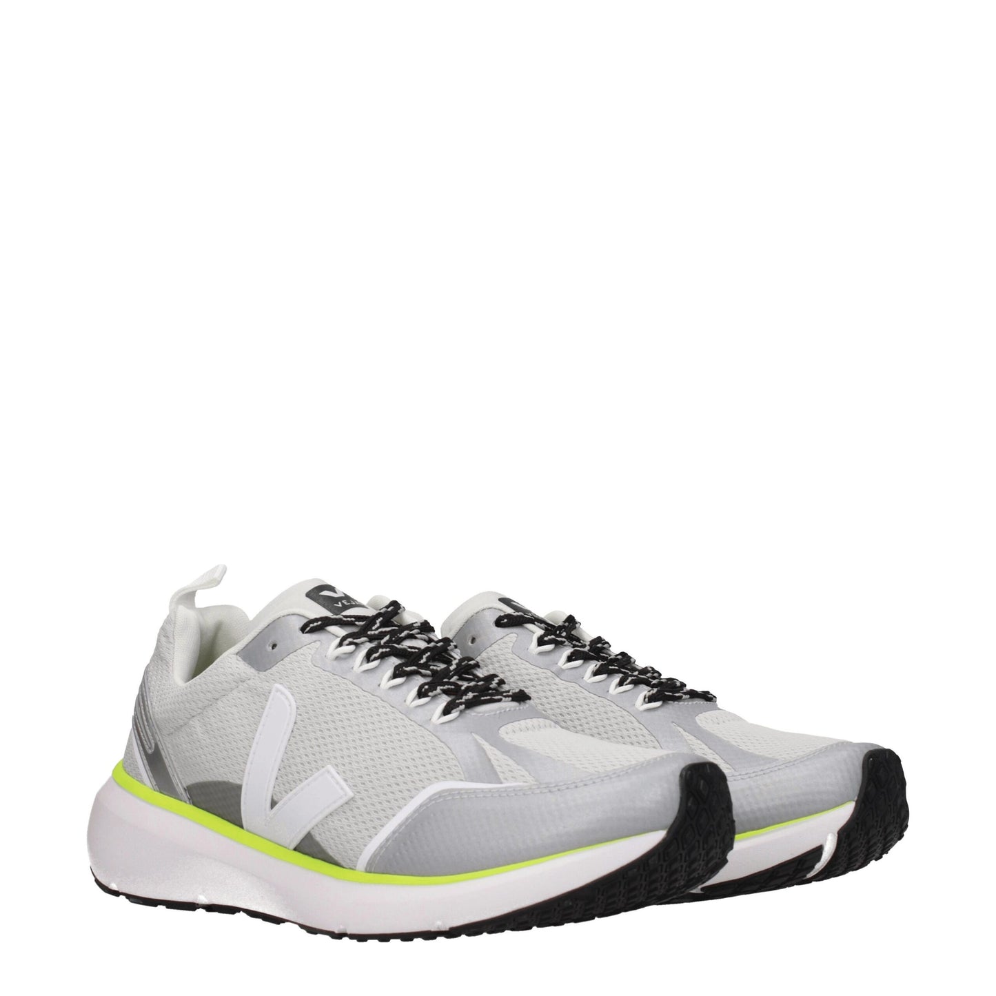 Sneakers by Veja for men in rubber & fabric gray & light-grey features an versatile design from the Men's Fashion Rubber & Fabric Sneakers collection, highlighting a versatile fashion style for a premium, high-fashion look.