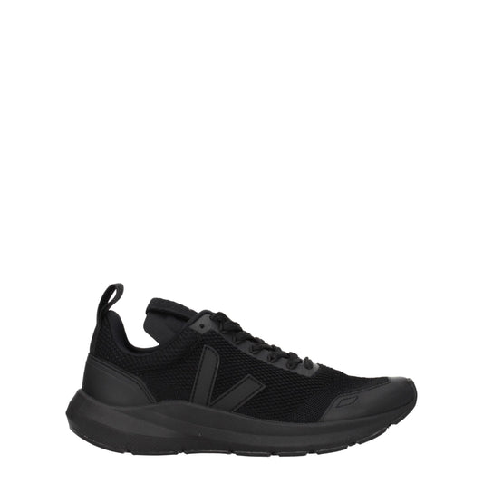 Sneakers by Veja for men in rubber & fabric black presents a sumptuous silhouette, artfully capturing the essence of the Men's Fashion Rubber & Fabric Sneakers with its sumptuous fashion style design.