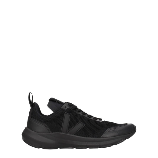 Sneakers by Veja for women in rubber & fabric black features a chic design, perfectly showcasing the chic fashion style of this Women's Fashion Rubber & Fabric Sneakers.
