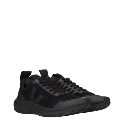 Sneakers by Veja for men in rubber & fabric black features a chic design, perfectly showcasing the chic fashion style of this Men's Fashion Rubber & Fabric Sneakers.