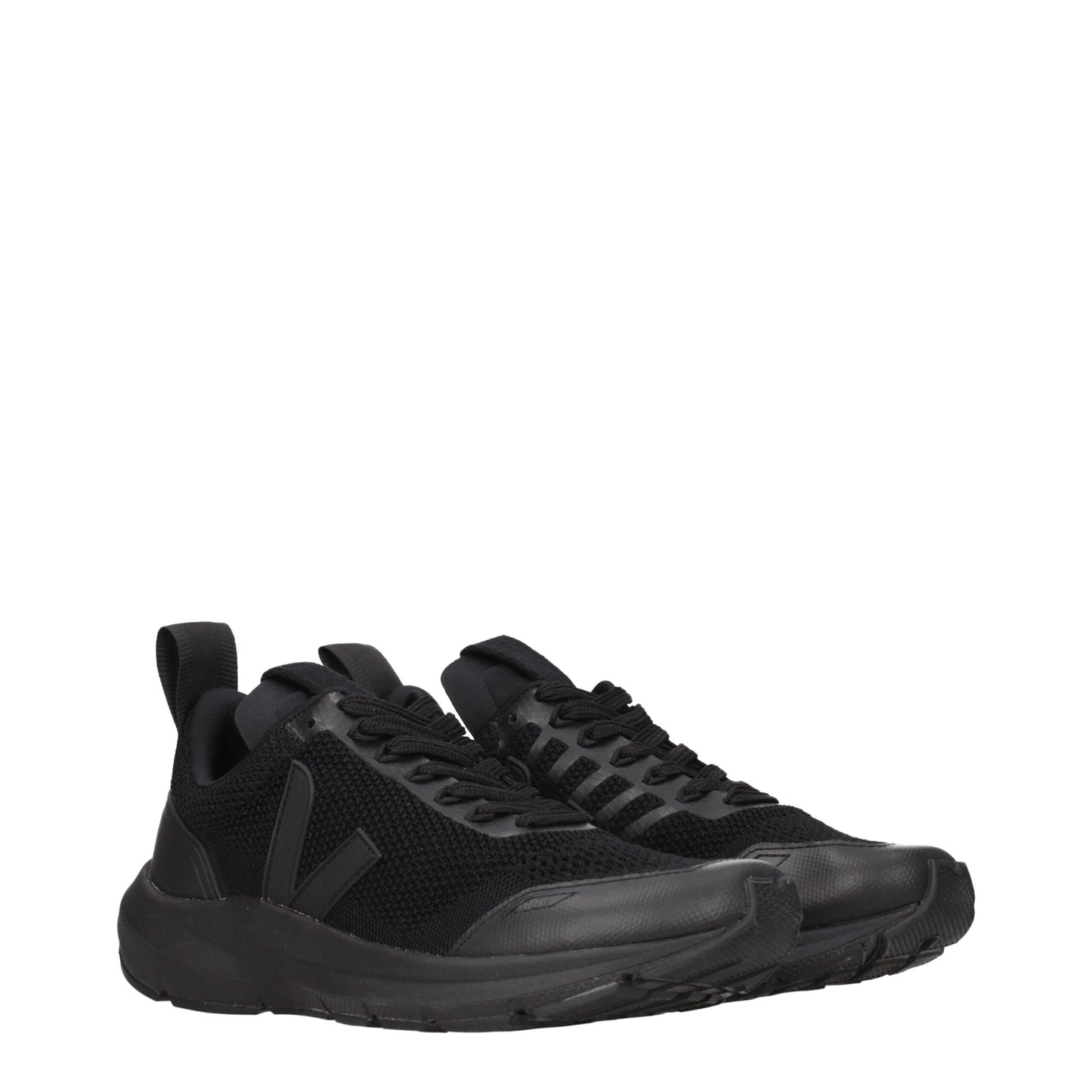 Sneakers by Veja for women in rubber & fabric black features an timeless silhouette from the Women's Fashion Rubber & Fabric Sneakers collection, showcasing a signature fashion style with an timeless finish.