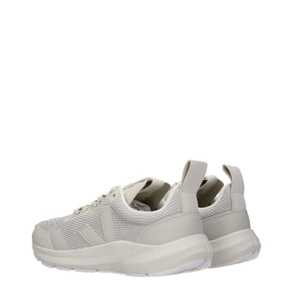 Sneakers by Veja for women in rubber & fabric gray & pearl presents a on trend silhouette from the Women's Fashion Rubber & Fabric Sneakers collection, showcasing a on trend fashion style for an elevated aesthetic.