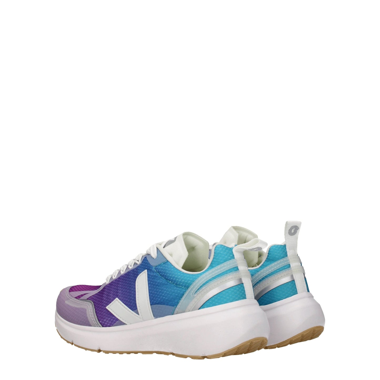 Sneakers by Veja for women in rubber & fabric multicolor features an fashionable silhouette, showcasing the premium Women's Athletic Rubber & Fabric Sneakers in a fashionable athletic style that offers a fashionable finish for refined style.