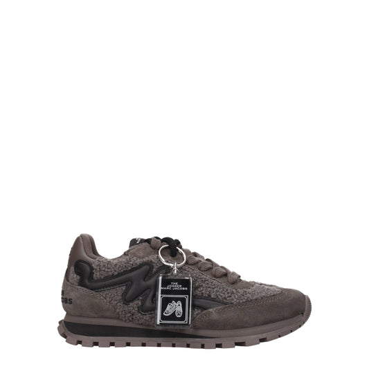 Sneakers by Marc Jacobs for women in leather & fur gray features a chic design, perfectly showcasing the chic casual style of this Women's Casual Leather & Fur Sneakers.