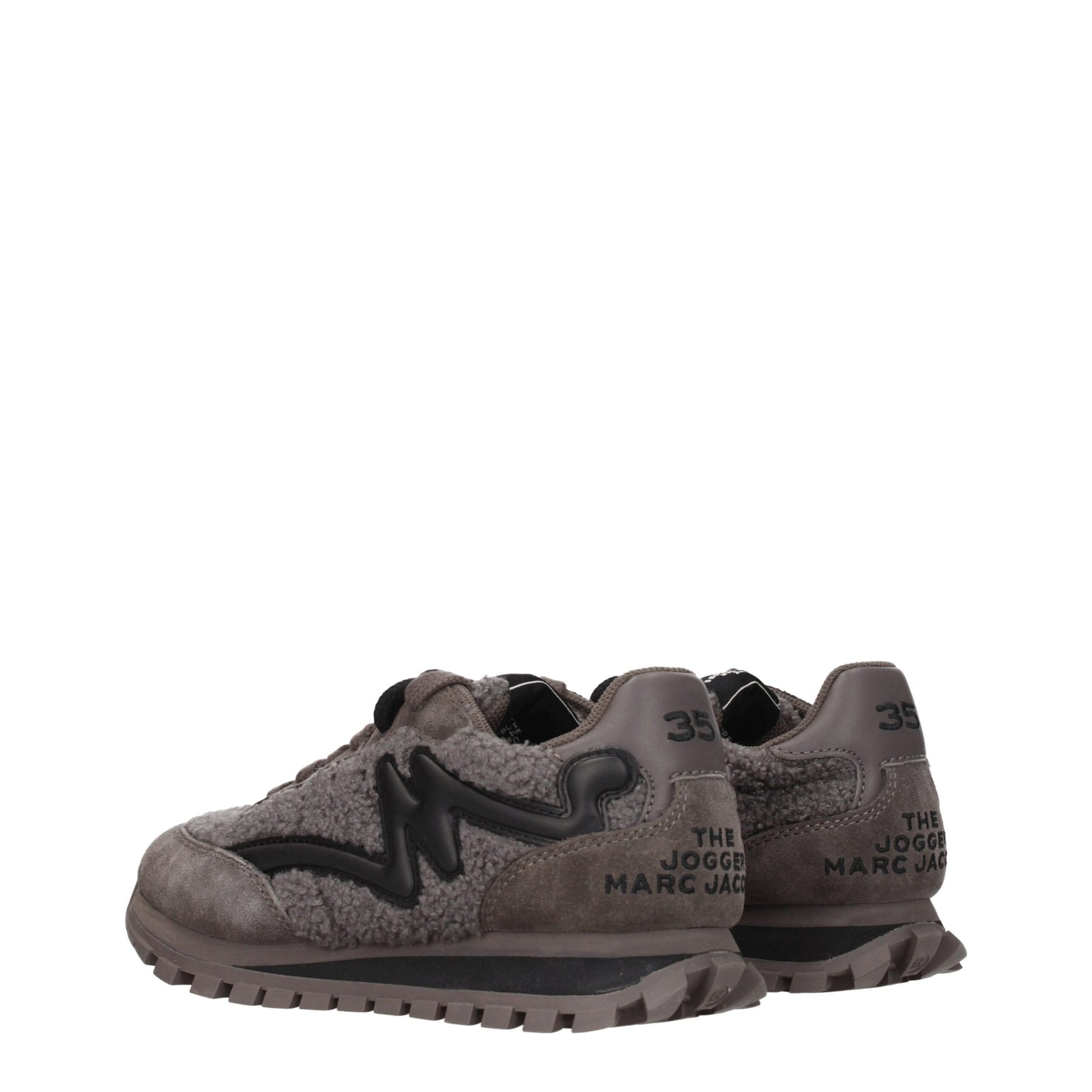 Sneakers by Marc Jacobs for women in leather & fur gray features an timeless silhouette from the Women's Casual Leather & Fur Sneakers collection, showcasing a signature casual style with an timeless finish.