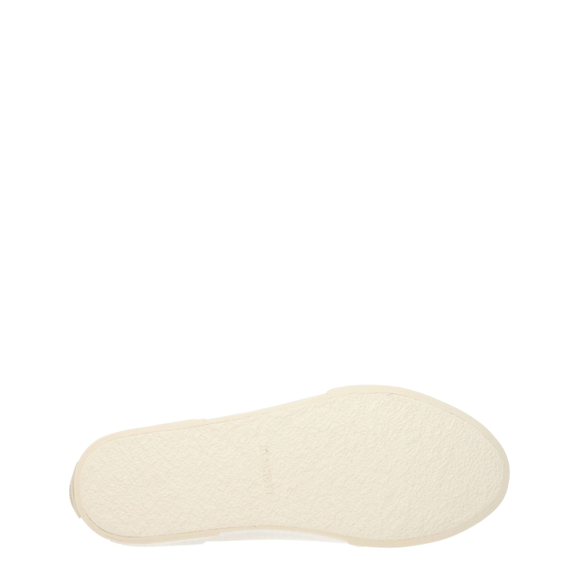 Sneakers by Jil Sander for men in rubber & fabric beige & ivory features an versatile design from the Men's Fashion Rubber & Fabric Sneakers collection, highlighting a versatile fashion style for a premium, high-fashion look.