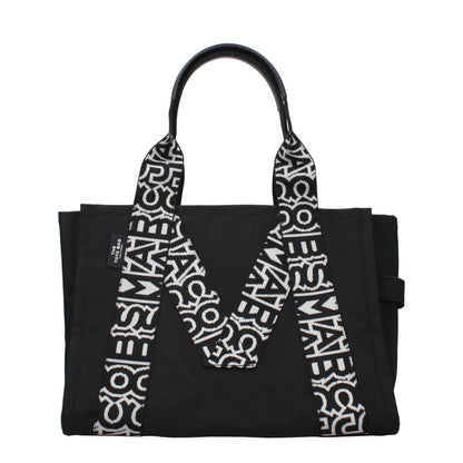 Large Shoulder Bag by Marc Jacobs for women in leather black showcases a statuesque silhouette, artfully detailed with a secure zipper, organized internal-pockets, and versatile shoulder-strap & handle for a statuesque look.