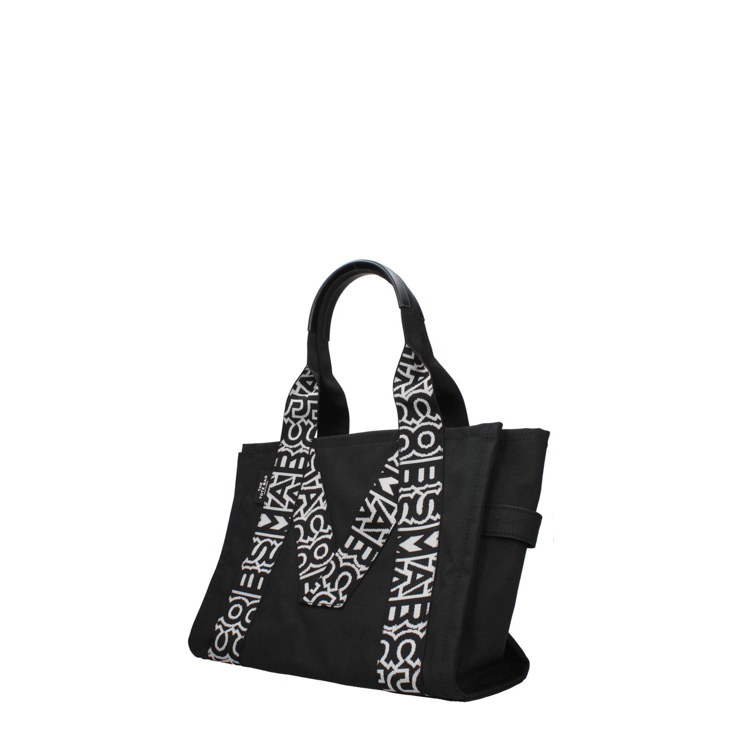 Large Shoulder Bag by Marc Jacobs for women in leather black features an effortlessly chic silhouette with a secure zipper, ample internal-pockets, and versatile shoulder-strap & handle for effortlessly chic everyday luxury.