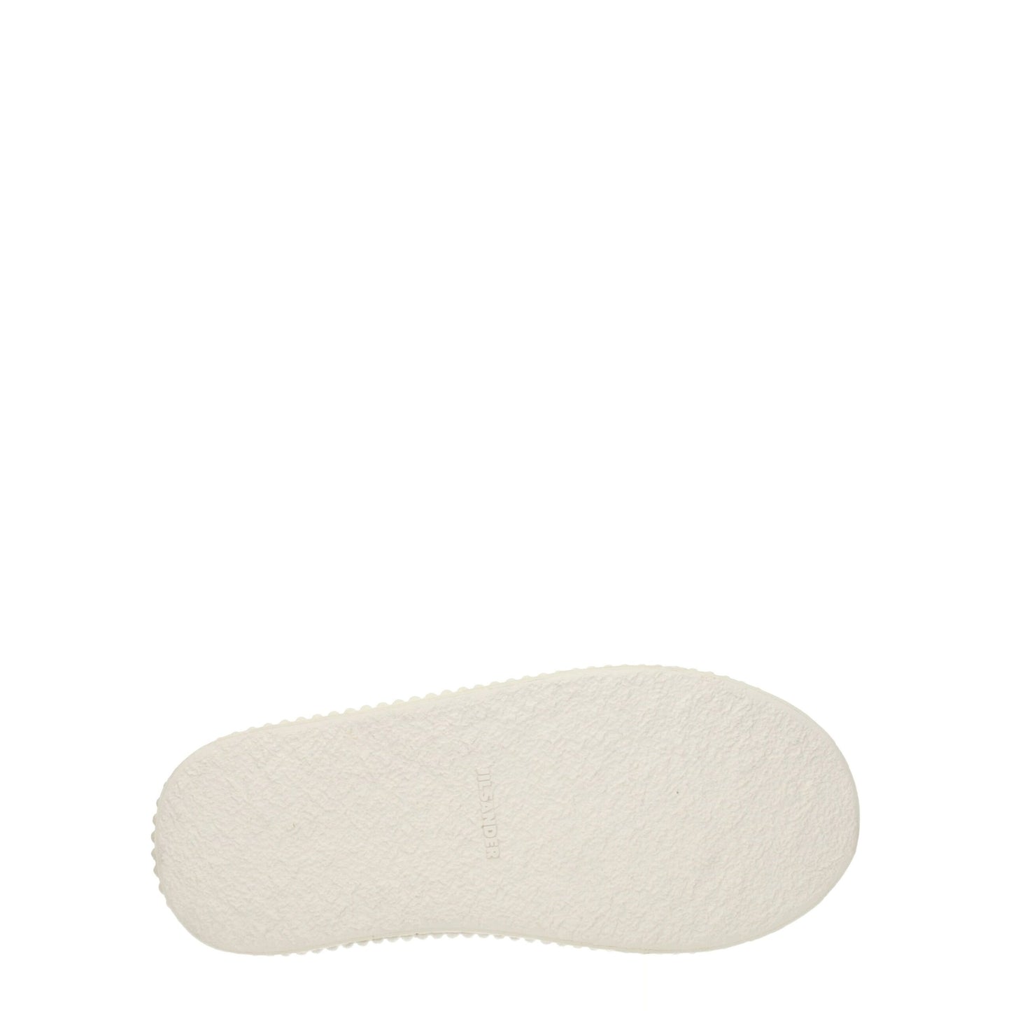 Sneakers by Jil Sander for women in rubber & fabric white features an versatile design from the Women's Fashion Rubber & Fabric Sneakers collection, highlighting a versatile fashion style for a premium, high-fashion look.