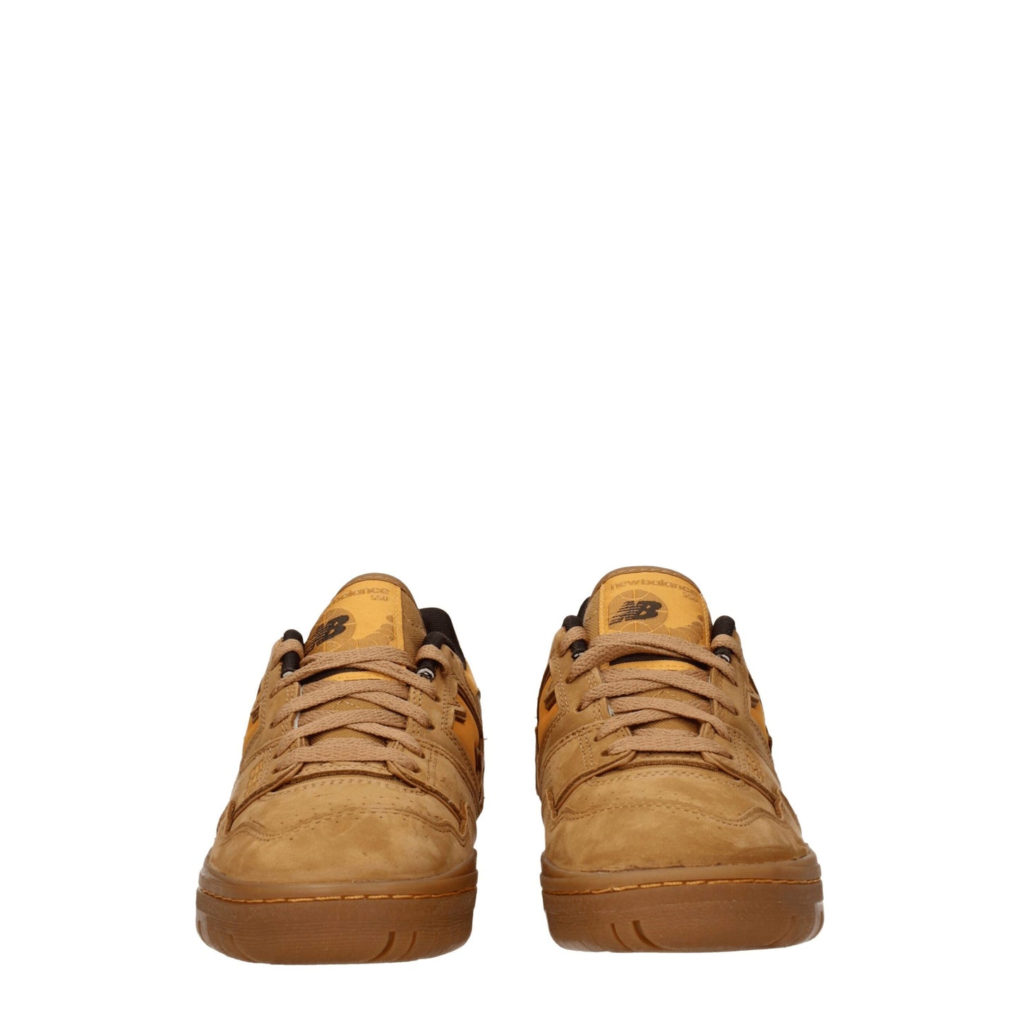 Sneakers by New Balance for men in suede leather & rubber brown features an fashionable silhouette, showcasing the premium Men's Casual Suede Leather & Rubber Sneakers in a fashionable casual style that offers a fashionable finish for refined style.