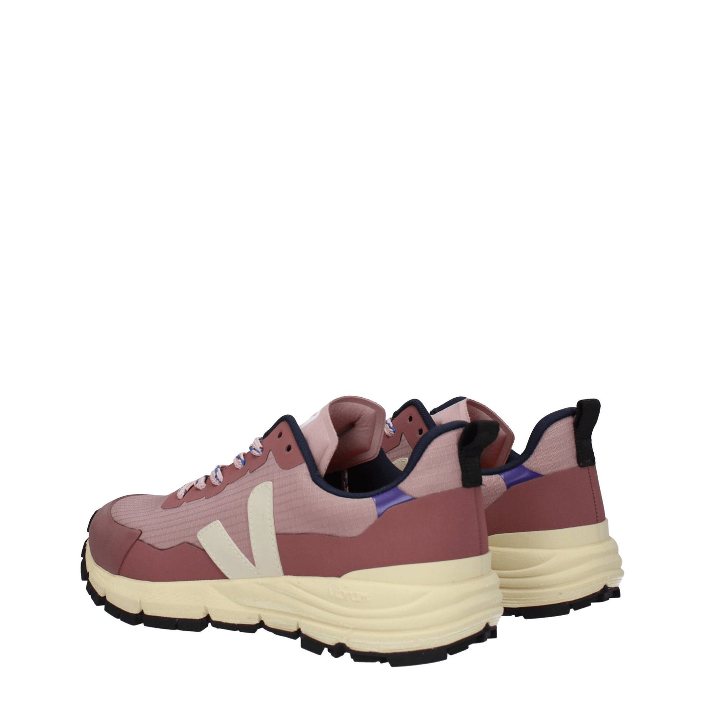 Sneakers by Veja for women in rubber & fabric pink features a chic design, perfectly showcasing the chic fashion style of this Women's Fashion Rubber & Fabric Sneakers.