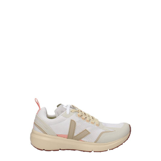 Sneakers by Veja for women in rubber & fabric beige features a chic design, perfectly showcasing the chic fashion style of this Women's Fashion Rubber & Fabric Sneakers.