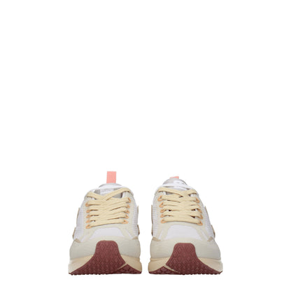Sneakers by Veja for women in rubber & fabric beige presents a impeccable silhouette as Women's Fashion Rubber & Fabric Sneakers, expertly defined by a impeccable fashion style for a impeccable, high-fashion look.