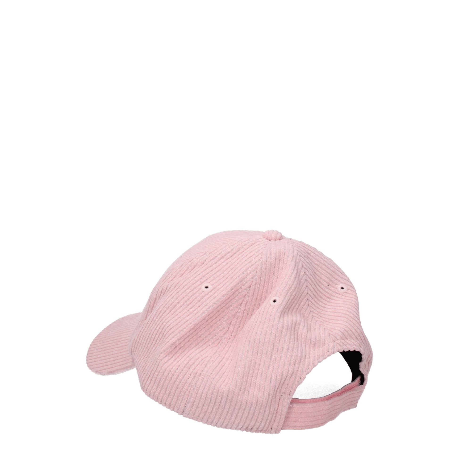 Hat by Autry for men in cotton pink features a ethereal silhouette, showcasing the ethereal design of this Cotton Hat for a sophisticated, premium look.