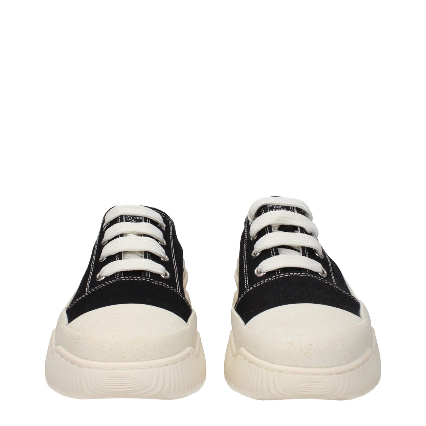 Sneakers by Stella McCartney for women in rubber & fabric black features an fashionable silhouette, showcasing the premium Women's Fashion Rubber & Fabric Sneakers in a fashionable fashion style that offers a fashionable finish for refined style.