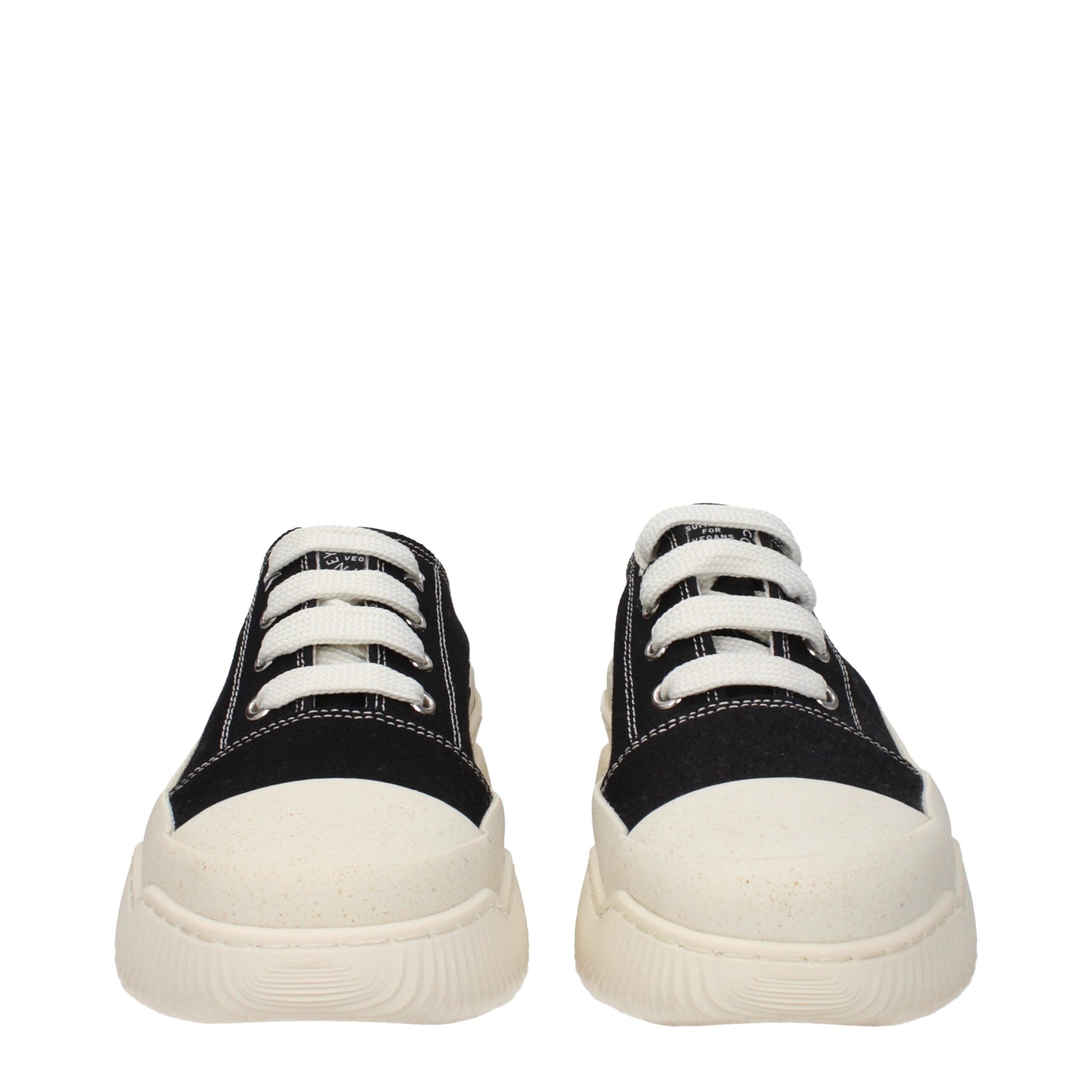 Sneakers by Stella McCartney for women in rubber & fabric black features an fashionable silhouette, showcasing the premium Women's Fashion Rubber & Fabric Sneakers in a fashionable fashion style that offers a fashionable finish for refined style.