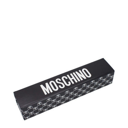 Umbrella by Moschino for women in patent leather red presents a fashionable silhouette, showcasing the fashionable design and refined style of the Polyester Umbrella collection for a sophisticated look.