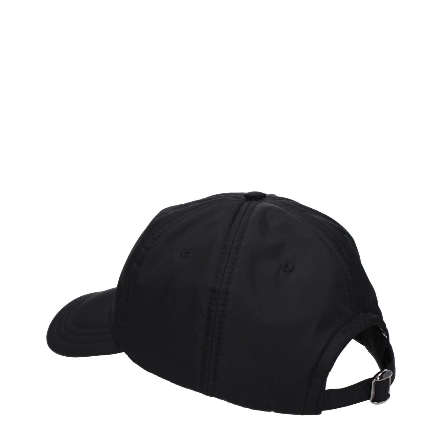 Hat by Valentino Garavani for women in polyamide black showcases a delicate silhouette, artfully capturing the essence of the delicate Polyamide Hat design for a sophisticated look.