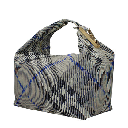 Medium Handbag by Burberry for women in polyamide gold, green & print features a ornamental silhouette, showcasing a secure zipper, ample , and ornamental handle for a sophisticated look.