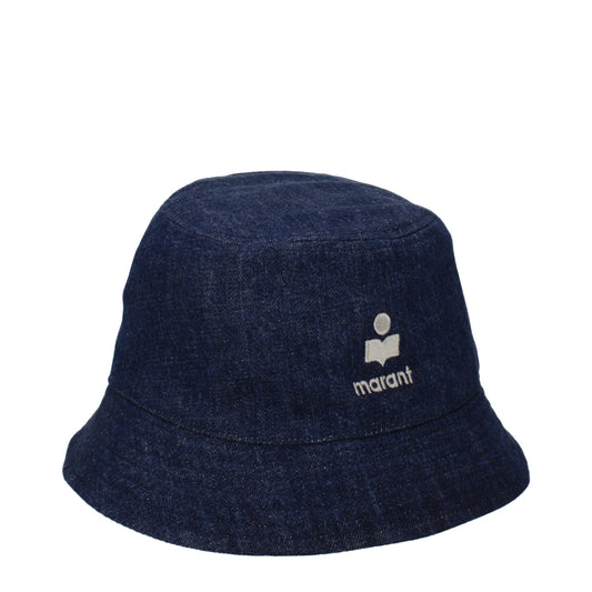 This Hat by Isabel Marant for women in cotton blue features a exquisite silhouette, artfully capturing the sophisticated design and premium aesthetic of the Cotton Hat.