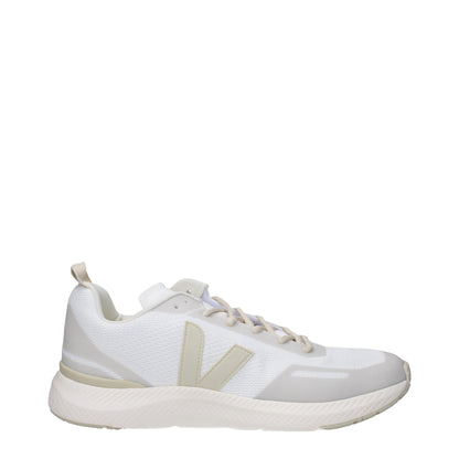 Athletic Sneakers Veja men rubber & fabric beige & white featuring a avant-garde Men's Athletic Rubber & Fabric Sneakers design with a avant-garde athletic style for a refined finish.
