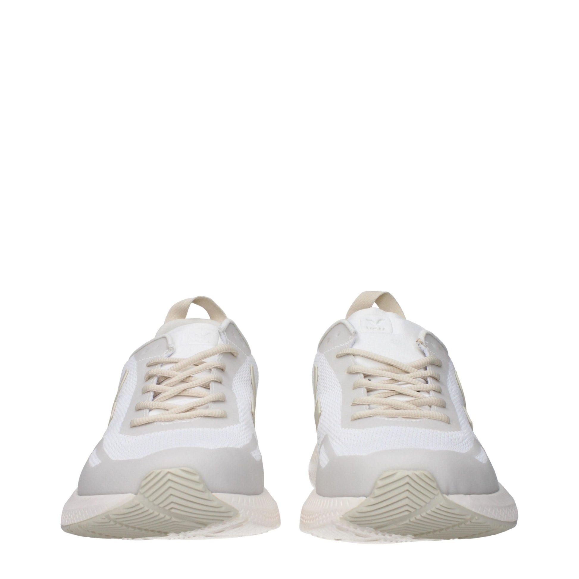 Athletic Sneakers by Veja for men in rubber & fabric beige & white showcases an impeccable silhouette, defined by an impeccable athletic style design that perfectly captures the essence of the Men's Athletic Rubber & Fabric Sneakers.