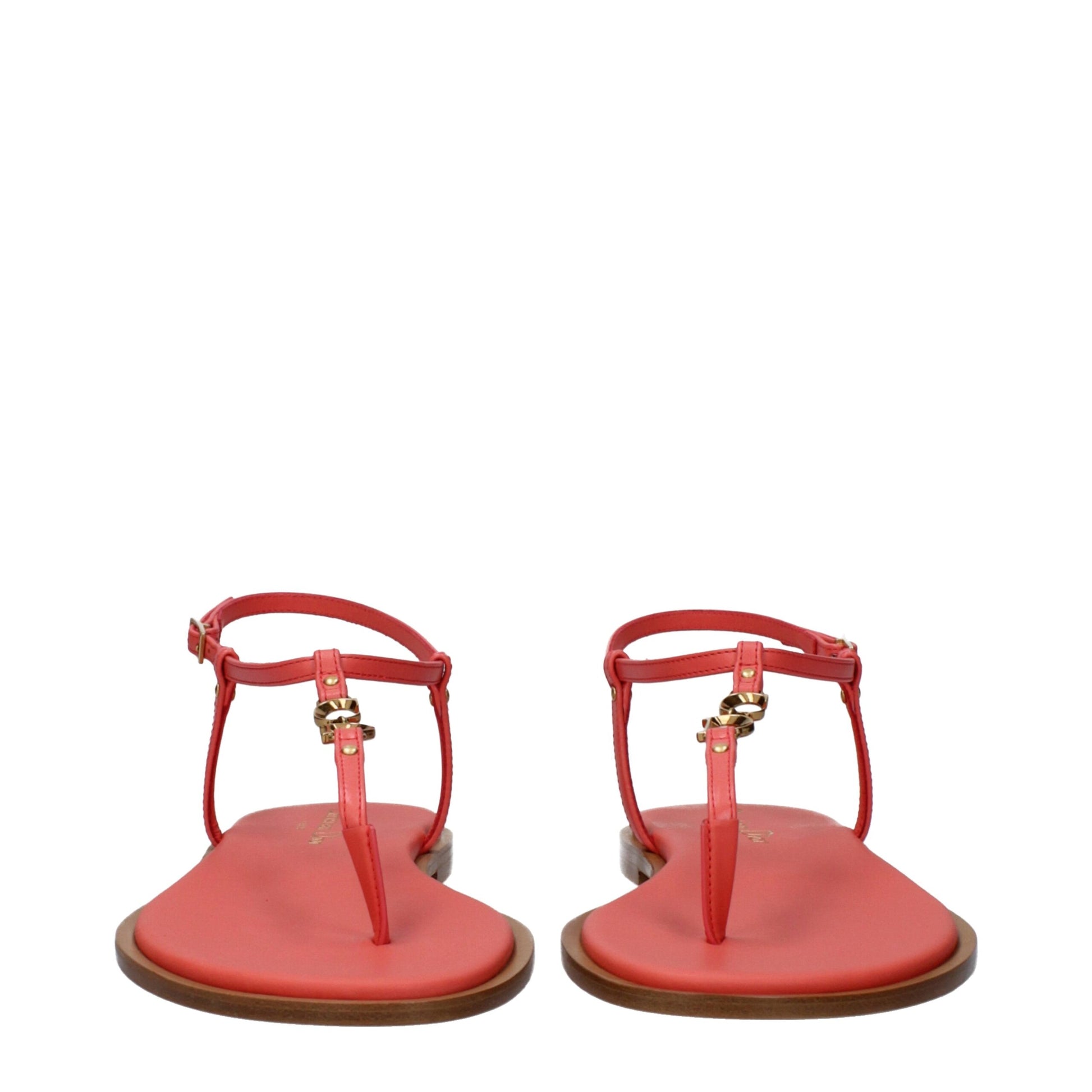 Flat Flip-Flop Sandals by Christian Dior for women in leather pink showcases a sculptural silhouette as Women's Leather Flat Flip-Flop Sandals, defined by a sculptural flat and sculptural open toe style for a sculptural look.
