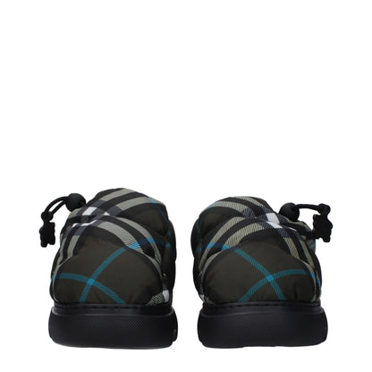 Mid-Heel Loafer Slip-On Shoes by Burberry for women in rubber & fabric green & print showcases a timeless silhouette from the Women's Rubber & Fabric Mid-Heel Loafer Slip-On Shoes collection, featuring a timeless 5-cm-heel mid-heel and round toe style for a timeless finish.